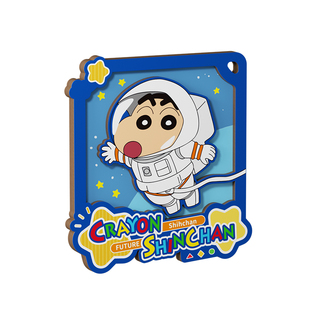 【铭塔×叽谷舍】蜡笔小新木制冰箱贴二次元周边挂件磁吸正版盲盒