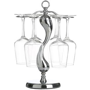 创意红酒杯架欧式高脚杯架倒挂现代简约葡萄酒杯悬挂装饰家用摆件