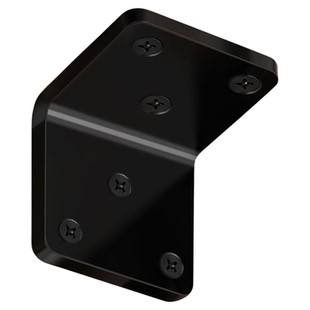 承重角码不锈钢加厚卡扣固定器L支撑架衣柜隔板l90度直角铁层板托