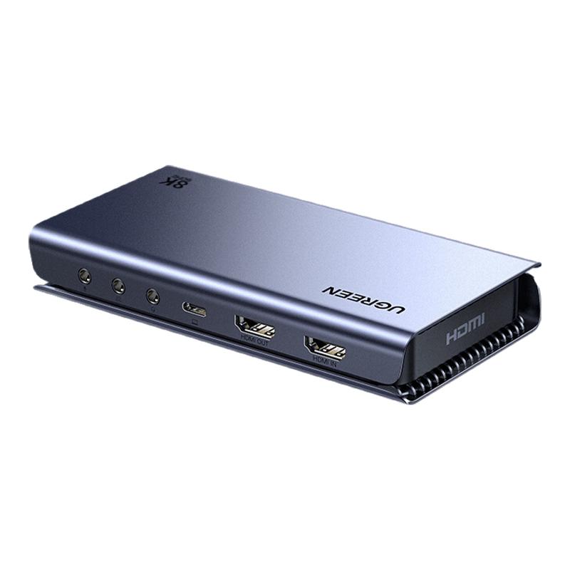 绿联4K/144Hz视频采集卡直播专用8K环出hdmi转usb相机手机适用ps5