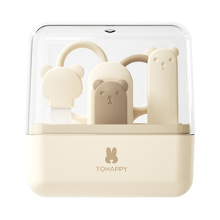 兔贝乐婴儿指甲剪新生宝宝专用儿童指甲刀套装家用护理指甲小剪刀