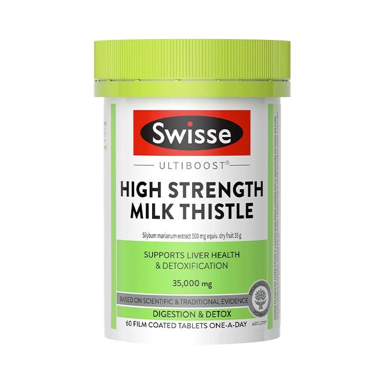 swisse奶蓟草护肝片男士养肝护肝