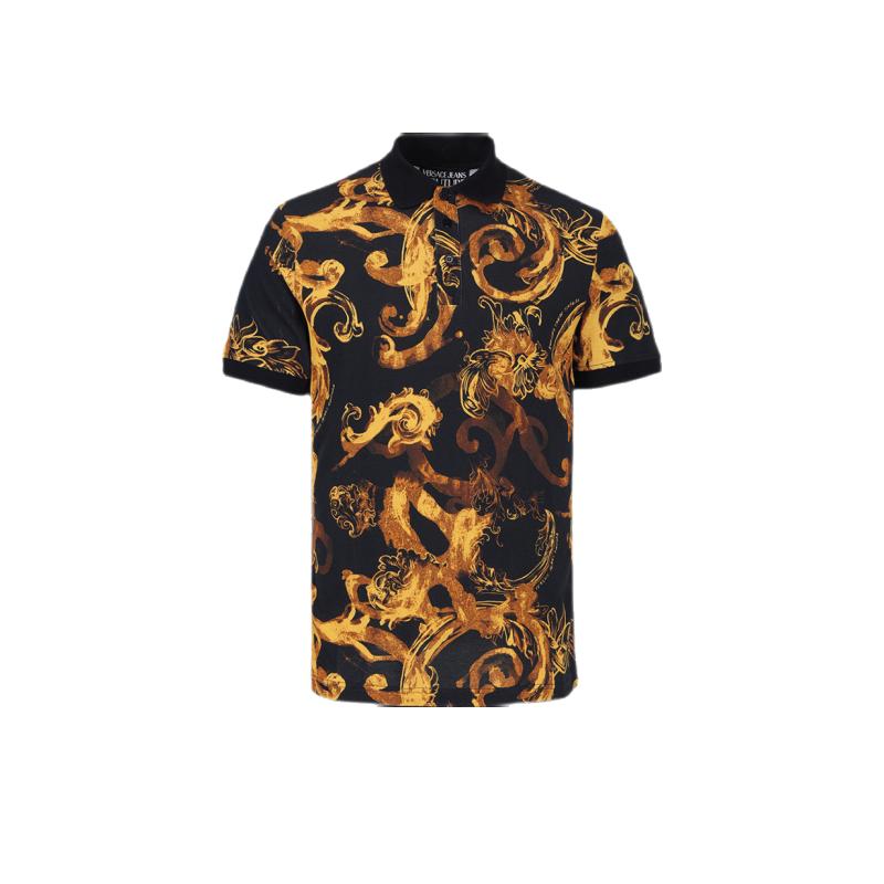 【自营】Versace/范思哲男士夏季新款经典花纹休闲T恤短袖