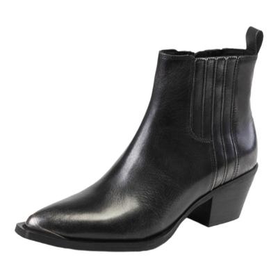 星期六气质时装靴尖头短靴冬季新品通勤增高女靴SS34116658