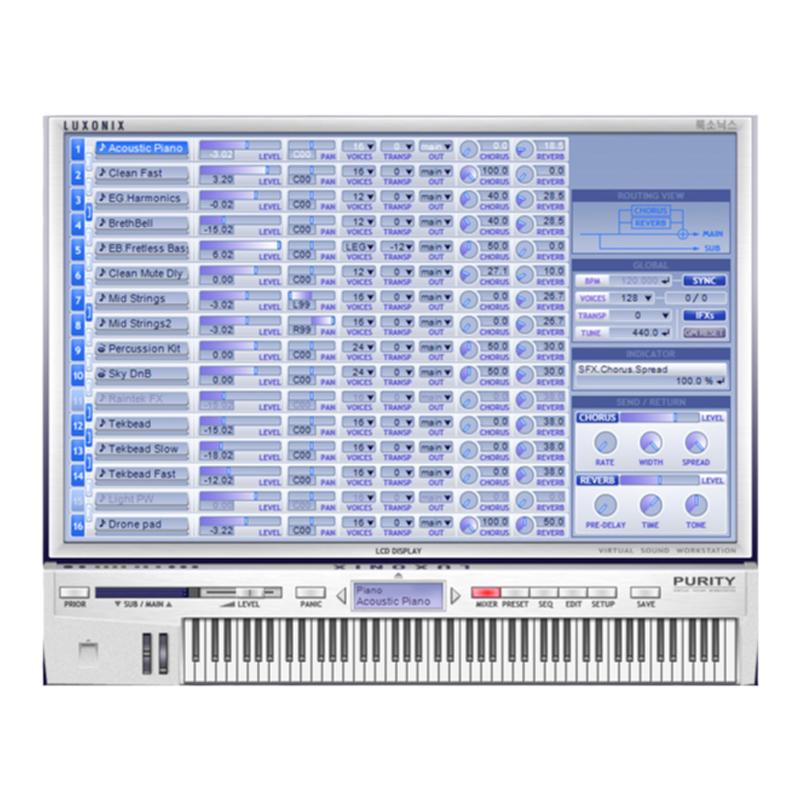Luxonix Purity 编曲合成器Vst乐器Pluggnb嘻哈编曲音色插件音源