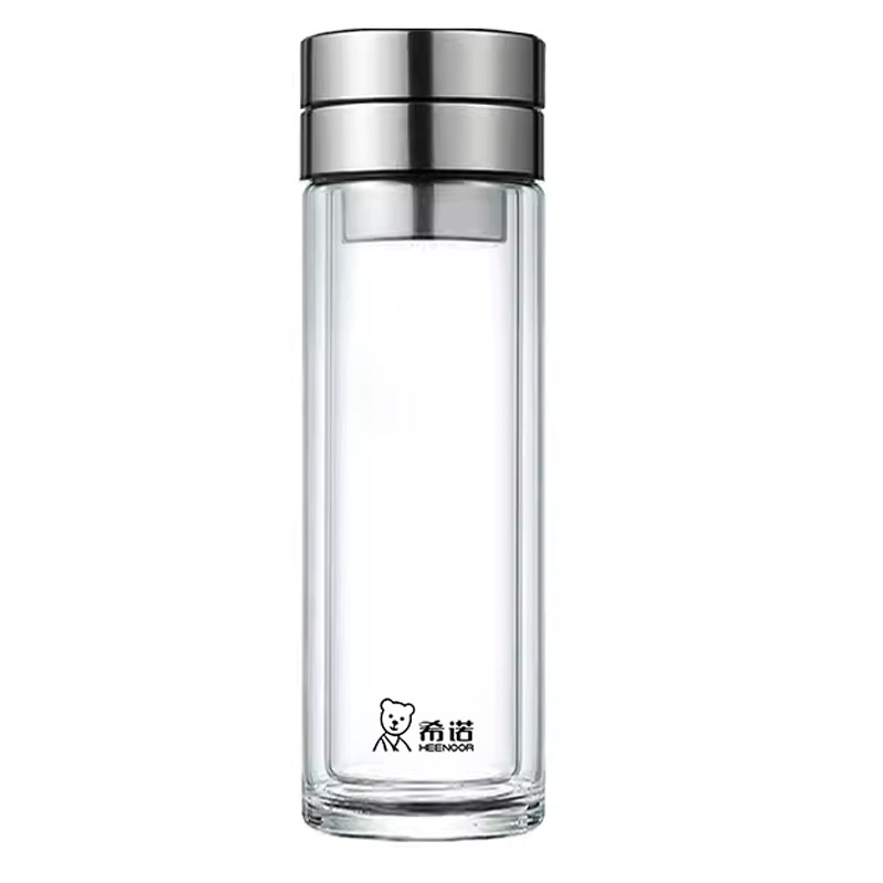 希诺茶水分离玻璃杯懒人泡茶神器