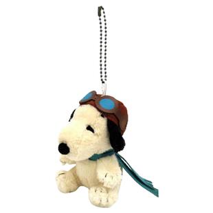 日本snoopy正版飞行员史努比公仔玩偶毛绒包包挂件小挂饰生日礼物