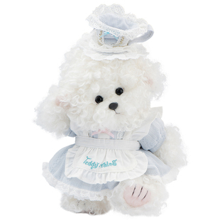 TeddyTales莉娜熊小狗玩偶比熊毛绒公仔安抚陪伴治愈玩具儿童玩具