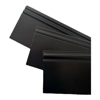 奕南法式黑色实木踢脚线618