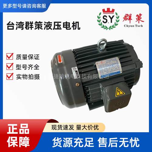 TRADE SY MARK 台湾CHYUNTSEH 群策卧式电机 C01-43B0 C02-43B0