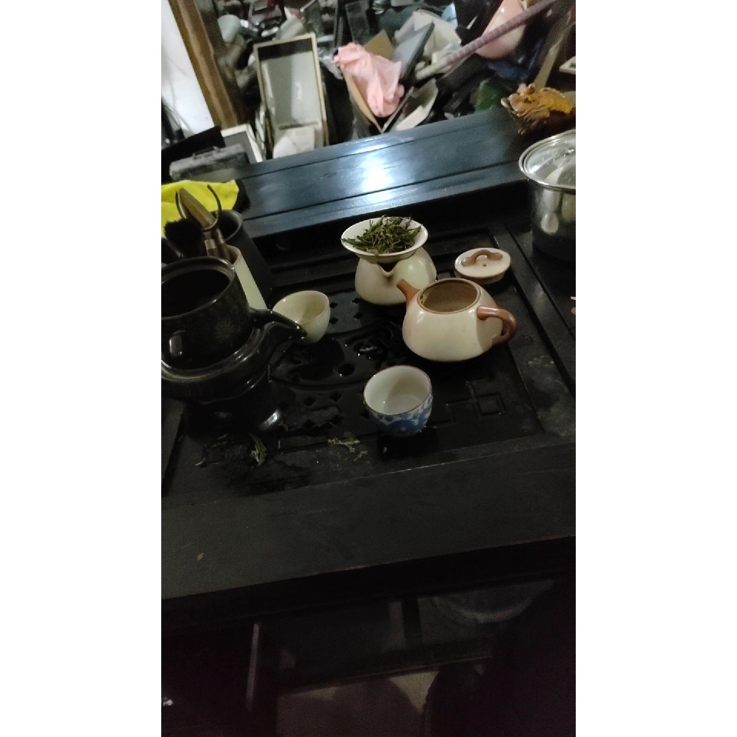 【议价-可维修】功夫茶具套装带茶盘茶杯公道杯包 /二手均有货