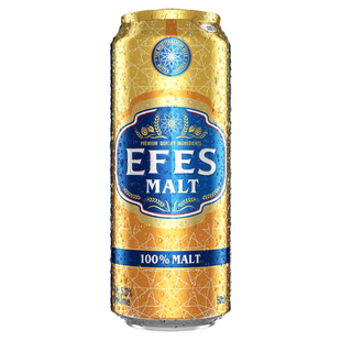 艾菲啤酒土耳其原装进口精酿efes熟啤纯大麦罐装啤酒500ml*24整箱