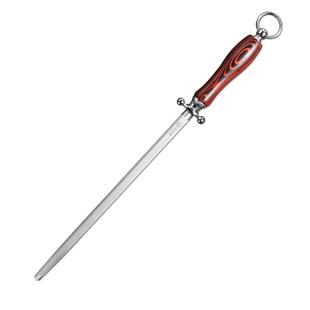 龙之艺屠夫卖肉专用磨刀棒商用超细纹荡刀棍合金钢屠宰专业磨刀棍