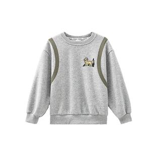 MOMOCO/玛米玛卡男童时尚卫衣2026春季新款中大童韩版可爱童装潮