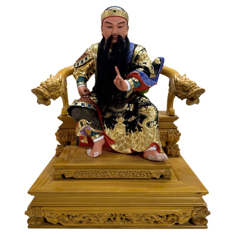玄天上帝12寸脱身神像真武神像