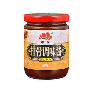 粤派食品小荷牌排骨调味酱250g炒菜焖肉排骨烧烤火锅蘸料腌肉调料