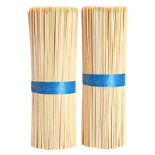 竹签炸串25cm*2.5mm烧烤竹签子串串香羊肉串一次性麻辣烫工具商用