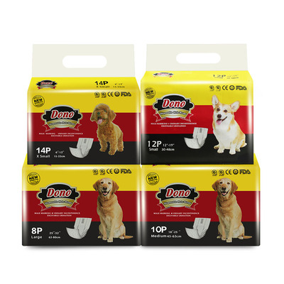 dono专用泰迪生理一次性尿布公狗