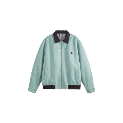 Bclz高级感麂皮绒底特律夹克