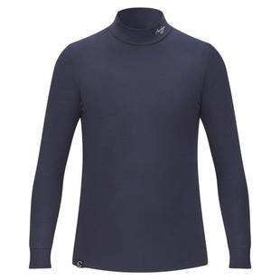 Mashang Equine男款秋冬防寒长袖T恤加厚弹力训练T恤马术装EHM507