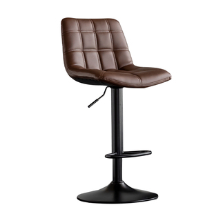 轻奢吧台椅现代简约北欧家用高脚吧凳子升降前台收银靠背酒吧椅子