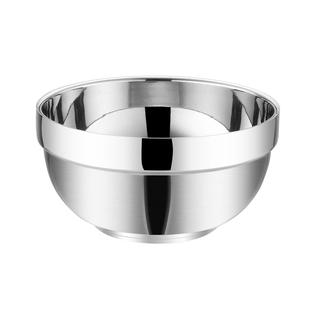 加厚304不锈钢碗家用厨房小碗食堂小号钢盆铁碗汤碗汤盆幼儿园碗