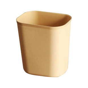 酒店垃圾桶长方形15L大容量加厚无盖20cm防火阻燃夹缝卫生间扁长