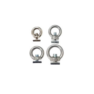 八棱柱扁铝T字圆形吊环螺丝钉会展器材m6 m8 m10圆环挂钩五金配件