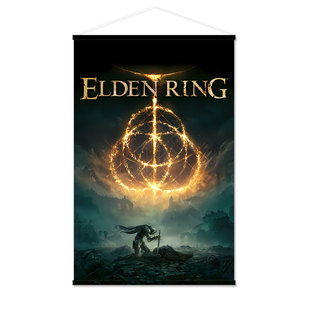 艾尔登法环 黄金树幽影 黑夜君临游戏周边挂画海报墙贴墙纸可定制