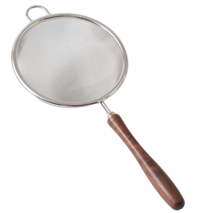 肆月家用超细密漏勺多功能厨房浮沫油渣304不锈钢豆浆过滤网筛