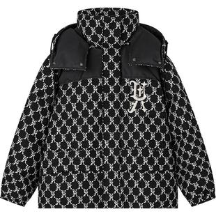 UOOYAA/乌丫经典可脱卸帽UY经典老花羽绒服