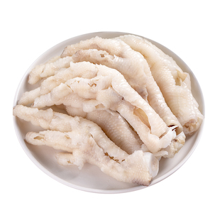 全熟脱骨鸡爪原料5斤装去骨凤爪新鲜熟脱骨无骨鸡爪生鲜冷冻商用
