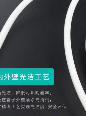 纯水机净水器直饮水管彩色1/4PE蓝色2白色饮水机分3软管分管子NSF