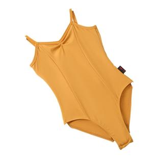 舞蹈服儿童女夏季芭蕾舞练功服艺考形体服吊带简约体操服现代舞