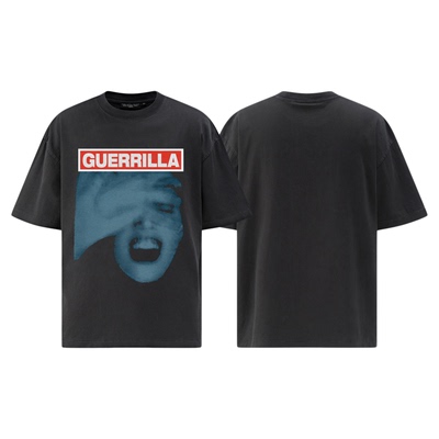 纯棉酵洗染色BOXY短袖T恤