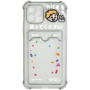 卡套可插卡照片相机适用苹果17promax/15promax16pro14promax华为13miniiPhone12ProMax11pro手机壳XSmax