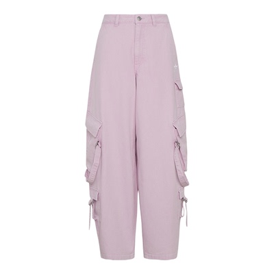 Adidas/阿迪达斯正品新款女士经典宽松经典时尚牛仔长裤KU9536