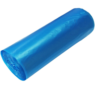 100只/加厚大中号卷装红白黄蓝绿棕灰红色物业商家用垃圾袋实惠装