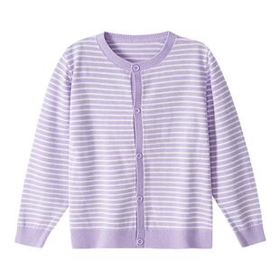 笛莎童装女童针织衫官方春秋新款中大童儿童开衫毛衣外套百搭宝宝