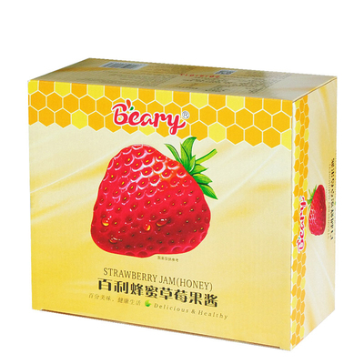 百利蜂蜜蓝莓草莓果酱14g*140个