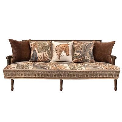 美式沙发垫雪尼尔四季通用防滑