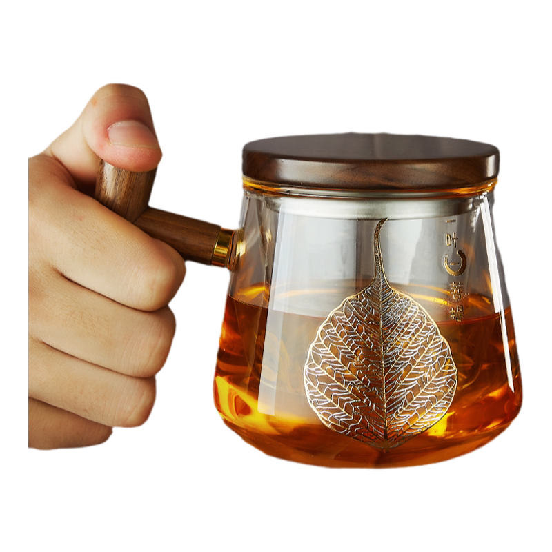 耐热玻璃个人专用日式茶杯