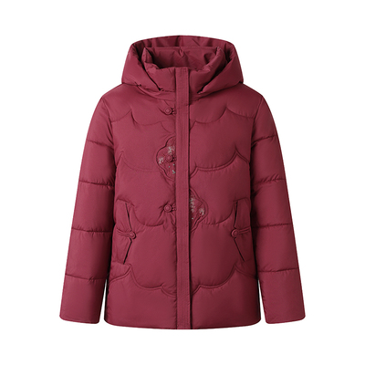 妈妈装加厚棉衣冬季大码棉袄外套