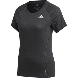 Adidas/阿迪达斯正品ADI RUNNER TEE 女子跑步运动短袖T恤 FM7641