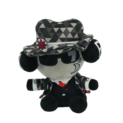 Roblox可爱7号西装人毛绒公仔