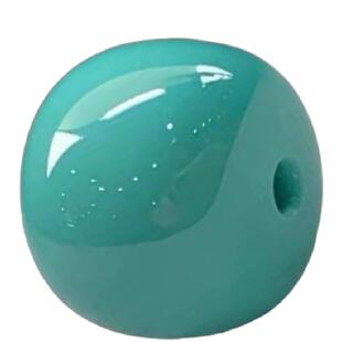 天然湖北原矿高瓷绿松石老型珠子手串手链珠散珠隔珠单珠桶珠配珠