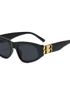 欧美轻奢风猫眼高级感墨镜女款