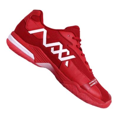 MAXX玛速正品时尚红色女款缓震羽毛球鞋比赛鞋防滑比赛鞋运动鞋男