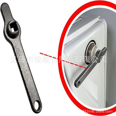 Radiator Ventilation Handle 不锈钢散热器出风口把手 方扳手