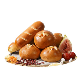 正宗全麦碱水面包碱水包球棒无糖精代餐整箱早餐轻减低脂食品零食